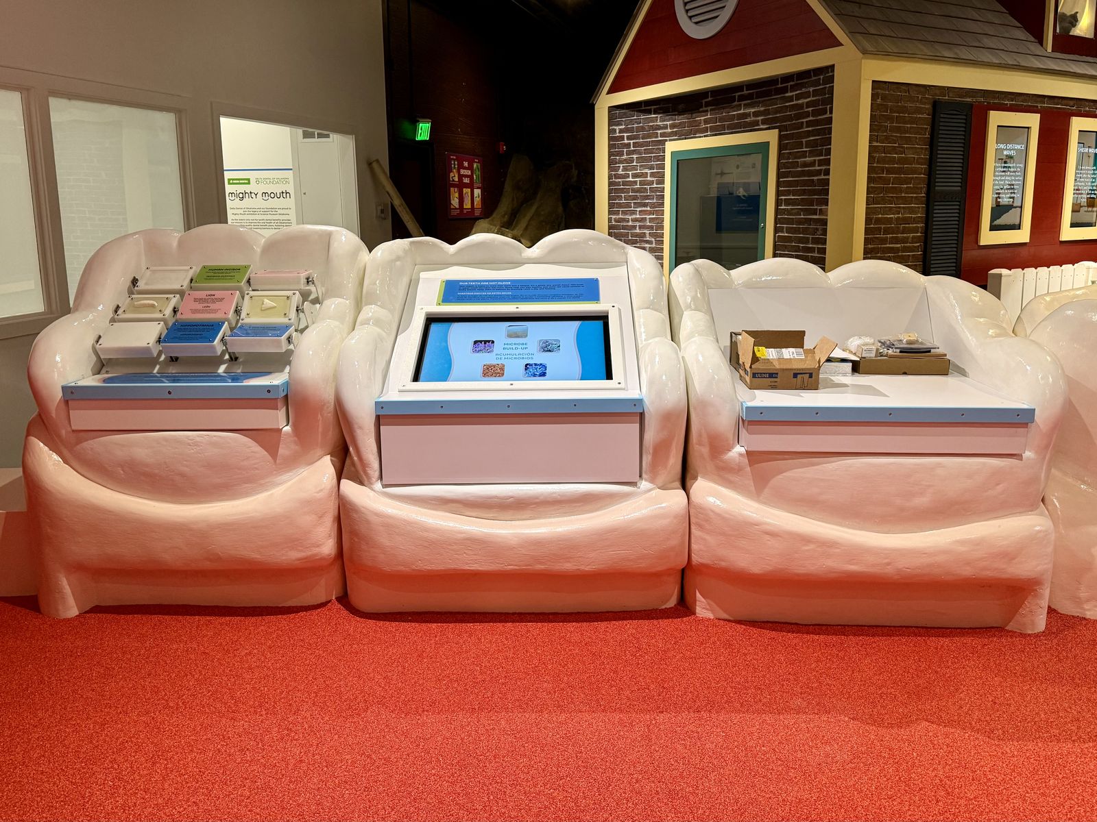 Mighty Mouth Dental Exhibit — project photo 2