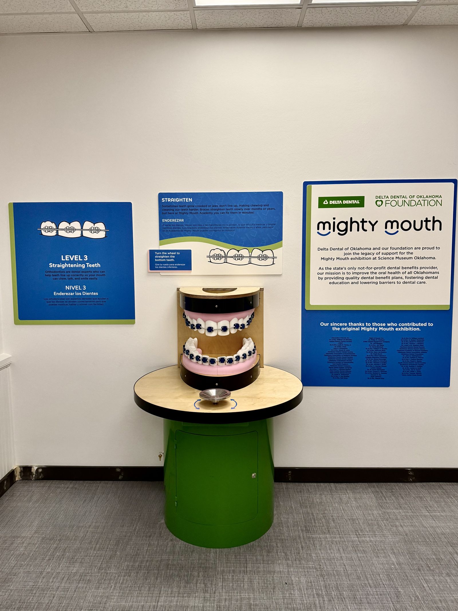 Mighty Mouth Dental Exhibit — project photo 5
